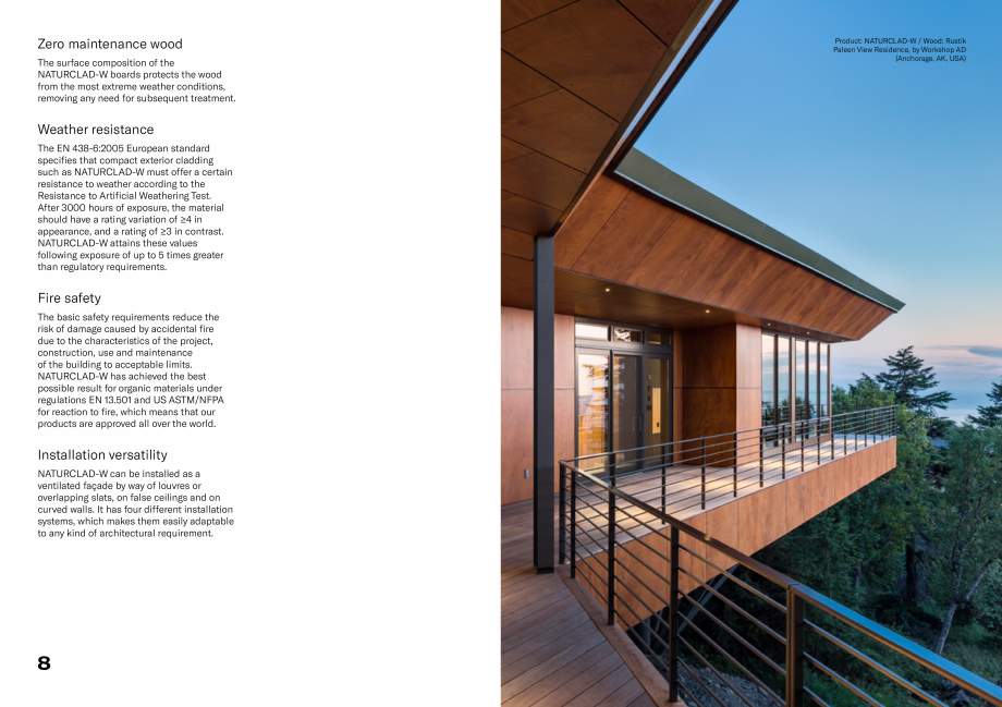 Pagina 5-Panouri HPL cu finisaj furnir pentru fatade PARKLEX PRODEMA PARKLEX PRODERMA Catalog, brosura...