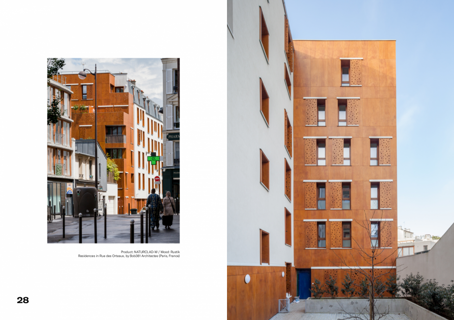 Pagina 15-Panouri HPL cu finisaj furnir pentru fatade PARKLEX PRODEMA PARKLEX PRODERMA Catalog, brosura...