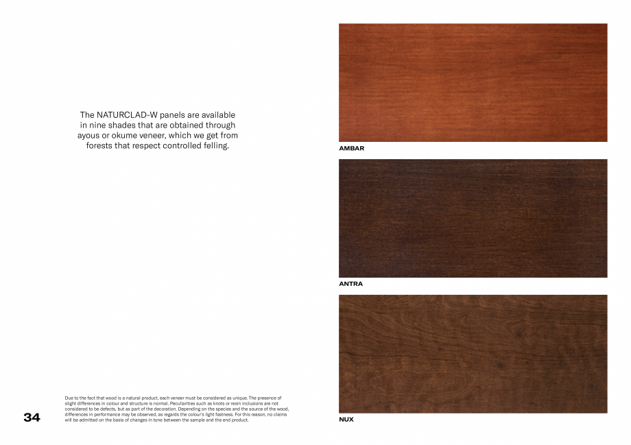 Pagina 18-Panouri HPL cu finisaj furnir pentru fatade PARKLEX PRODEMA PARKLEX PRODERMA Catalog, brosura...