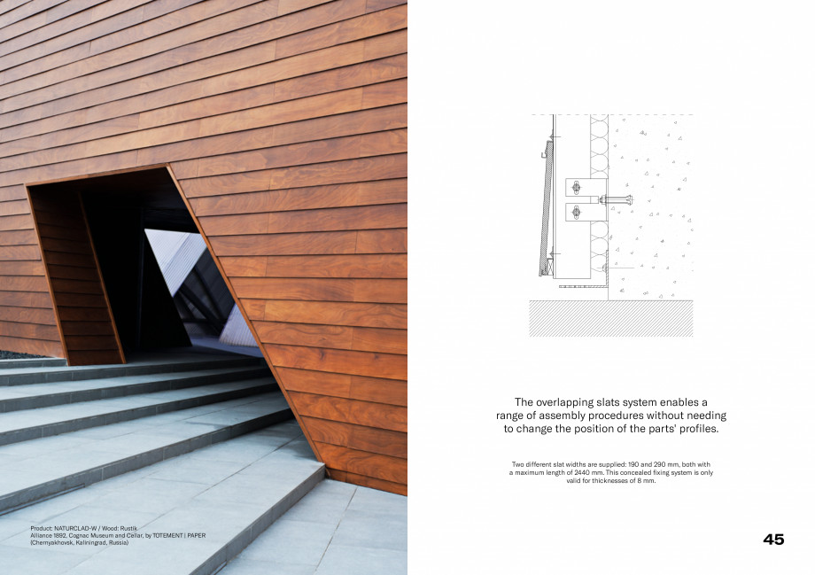 Pagina 23-Panouri HPL cu finisaj furnir pentru fatade PARKLEX PRODEMA PARKLEX PRODERMA Catalog, brosura...