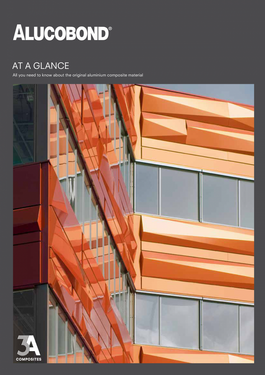 Pagina 1-Prezentare generala - Panouri compozite din aluminiu ALUCOBOND ALUCOBOND® A2 Catalog, brosura...