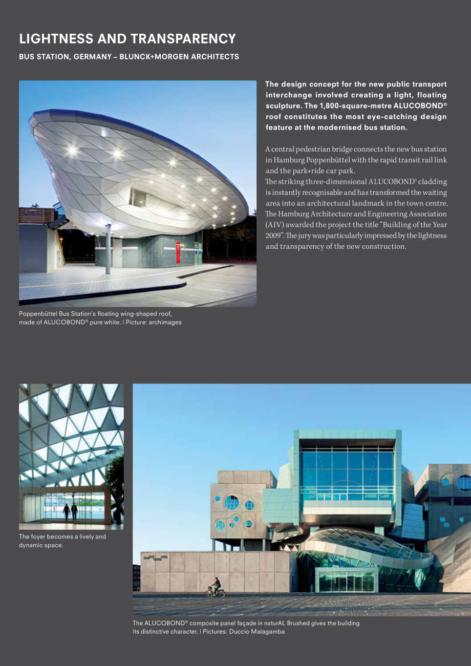 Pagina 4-Prezentare generala - Panouri compozite din aluminiu ALUCOBOND ALUCOBOND® A2 Catalog, brosura...