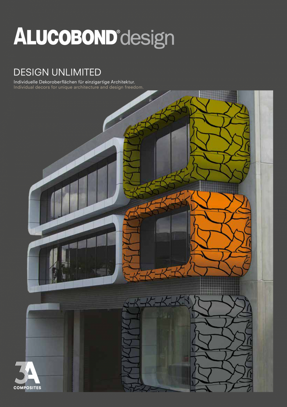 Pagina 1-Panouri compozite din aluminiu ALUCOBOND ALUCOBOND® Design Catalog, brosura Engleza DESIGN...