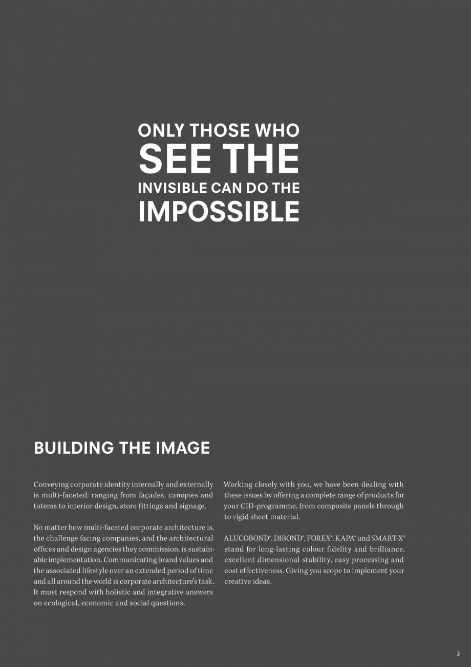 Pagina 3-Exemple utilizare - Panouri compozite din aluminiu ALUCOBOND ALUCOBOND® A2 Catalog, brosura...