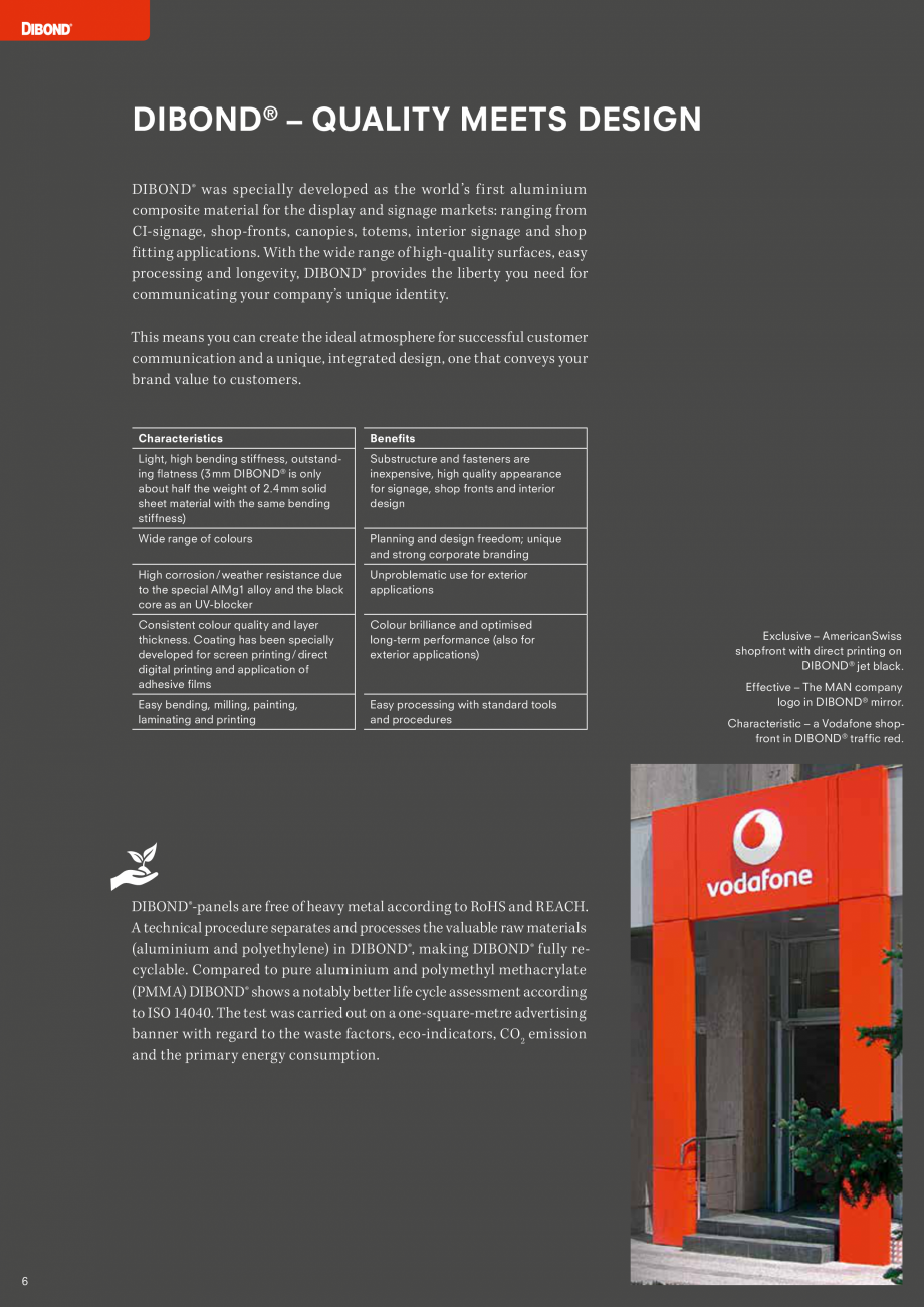 Pagina 6-Exemple utilizare - Panouri compozite din aluminiu ALUCOBOND ALUCOBOND® A2 Catalog, brosura...