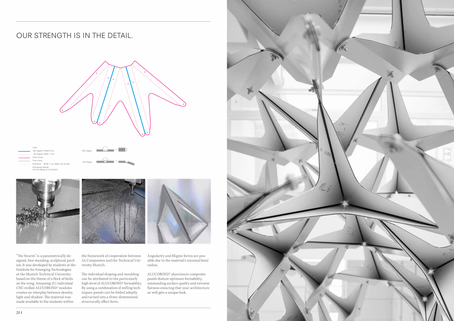 Pagina 16-Fatade realizate cu panourile compozite din aluminiu ALUCOBOND ALUCOBOND® A2 Catalog, brosura...