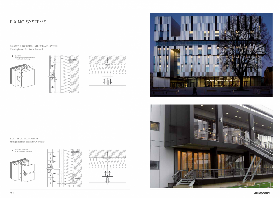 Pagina 21-Fatade realizate cu panourile compozite din aluminiu ALUCOBOND ALUCOBOND® A2 Catalog, brosura...