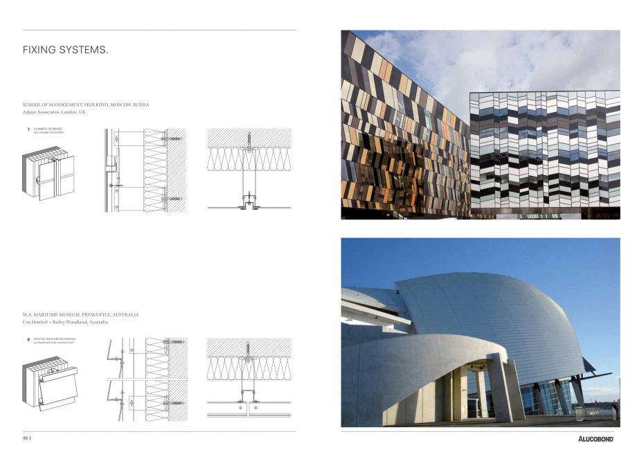 Pagina 24-Fatade realizate cu panourile compozite din aluminiu ALUCOBOND ALUCOBOND® A2 Catalog, brosura...