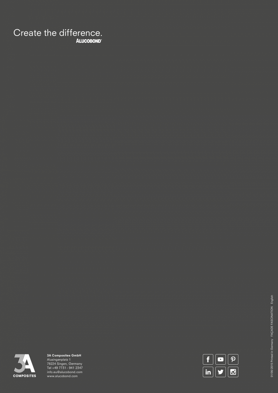 Pagina 27-Fatade realizate cu panourile compozite din aluminiu ALUCOBOND ALUCOBOND® A2 Catalog, brosura...