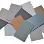 Metallic colour panels