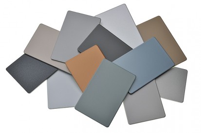 Metallic colour panels ALUCOBOND® Plus, ALUCORE®, ALUCOBOND® A2, ALUCOBOND® Design Finisaje