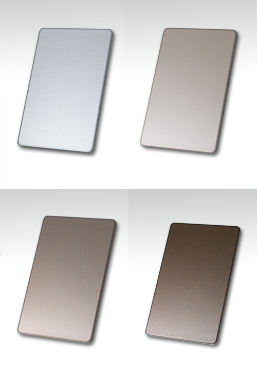 ALUCOBOND Exemple de finisaje - Anodized panels - Panouri compozite din aluminiu ALUCOBOND
