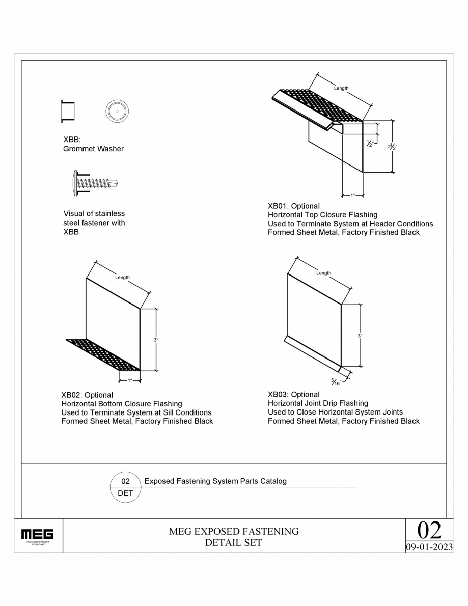 Pagina 3 - CAD-PDF Montaj panouri HPL compact MEG fatada ventilata_prindere vizibila GPLAST EN ABET ...
