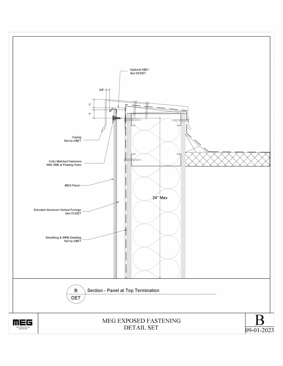 Pagina 5 - CAD-PDF Montaj panouri HPL compact MEG fatada ventilata_prindere vizibila GPLAST EN ABET ...