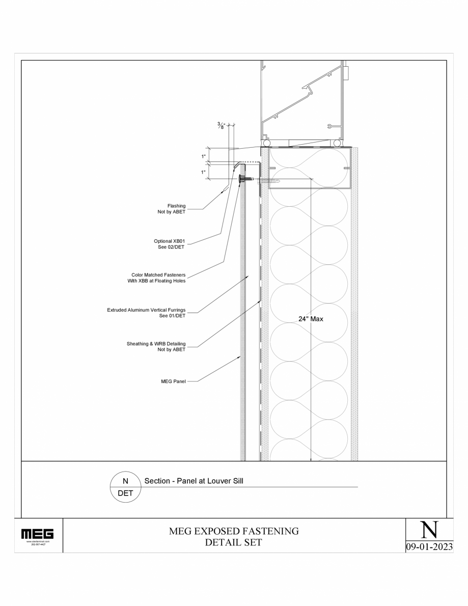 Pagina 17 - CAD-PDF Montaj panouri HPL compact MEG fatada ventilata_prindere vizibila GPLAST EN ABET...