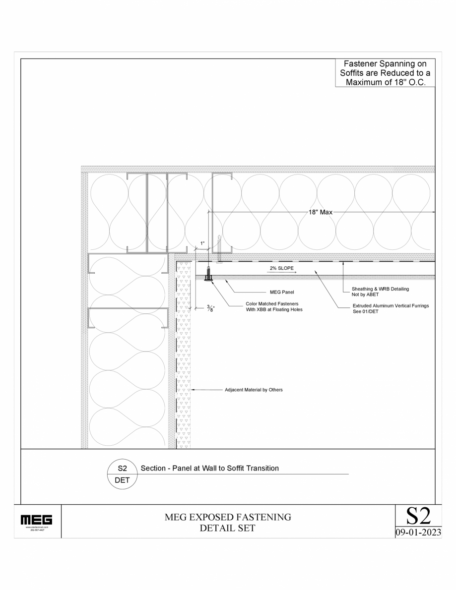 Pagina 22 - CAD-PDF Montaj panouri HPL compact MEG fatada ventilata_prindere vizibila GPLAST EN ABET...