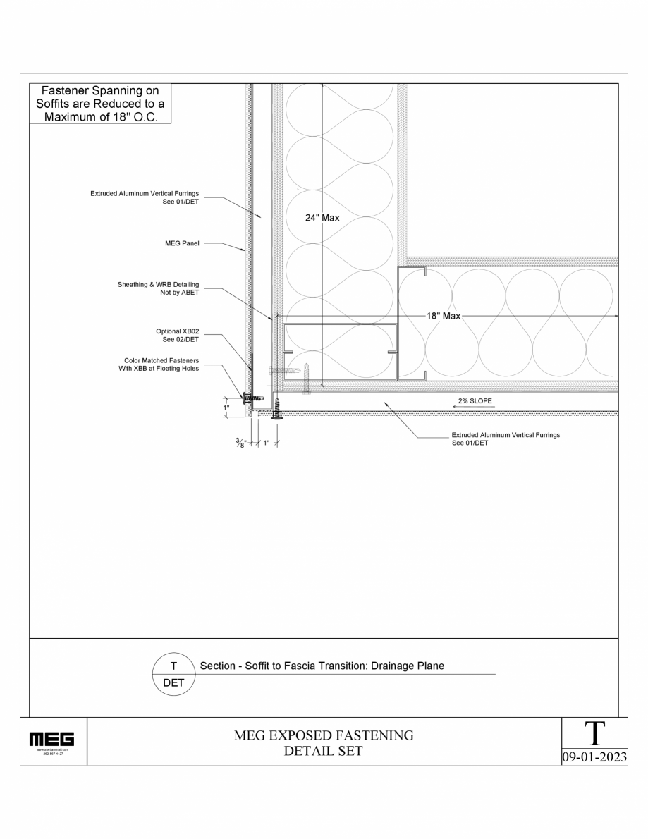 Pagina 23 - CAD-PDF Montaj panouri HPL compact MEG fatada ventilata_prindere vizibila GPLAST EN ABET...