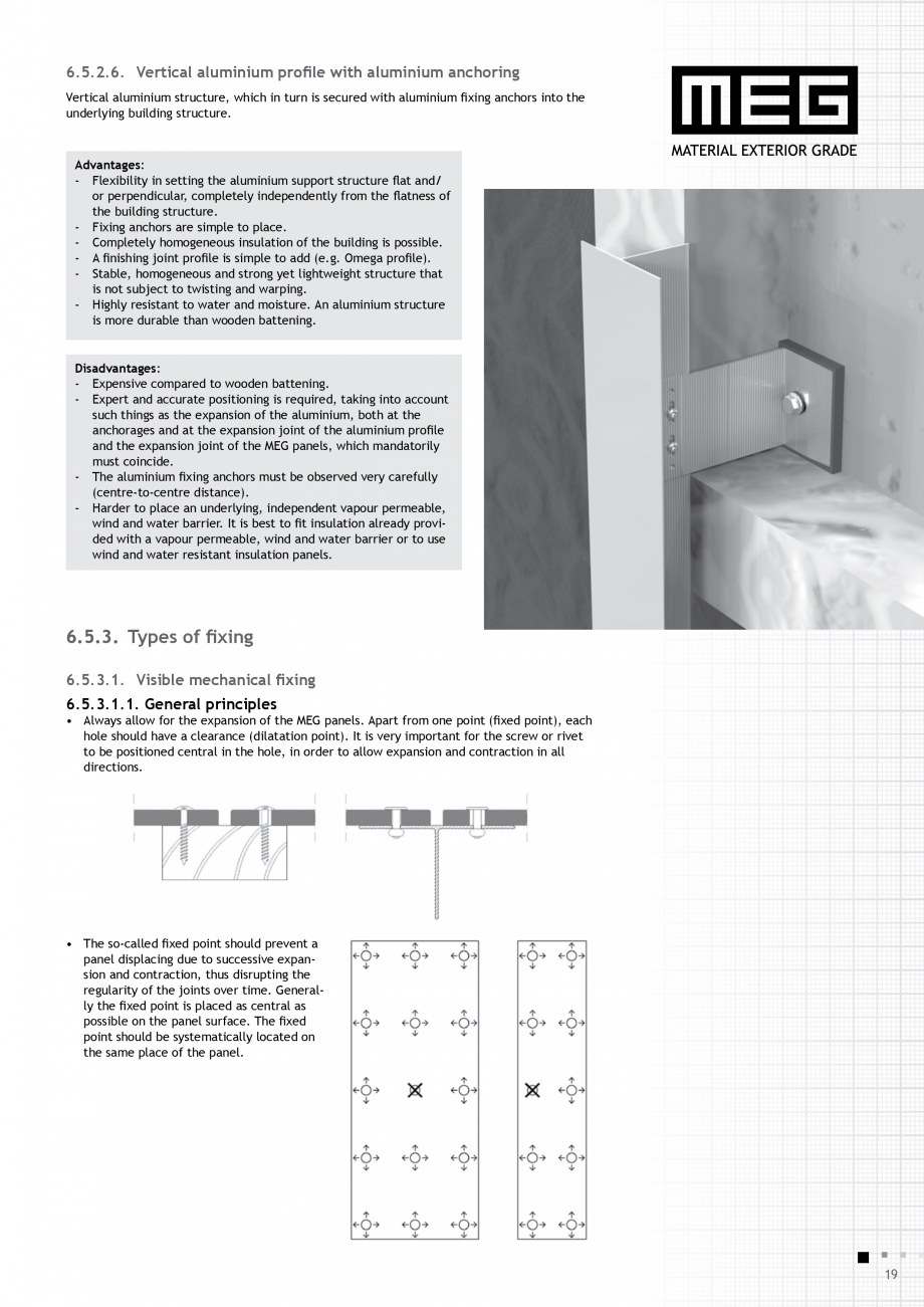 Pagina 21-Placi HPL compact fatade MEG_GEPLAST ABET LAMINATI Specificații tehnice Engleza  Usable saw blade ...