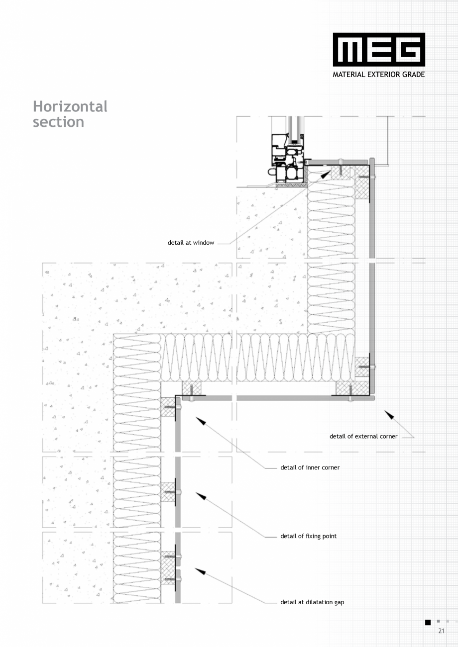 Pagina 23-Placi HPL compact fatade MEG_GEPLAST ABET LAMINATI Specificații tehnice Engleza g cutter profile....