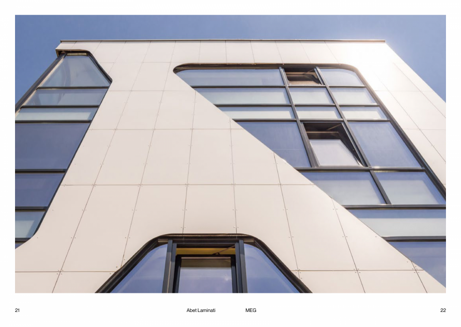 Pagina 12-PLACI HPL FATADA MEG Abet Laminati ABET LAMINATI Catalog, brosura Engleza, Italiana usehold...