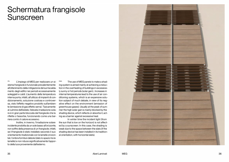 Pagina 19 - PLACI HPL FATADA MEG Abet Laminati ABET LAMINATI Catalog, brosura Engleza, Italiana ents...