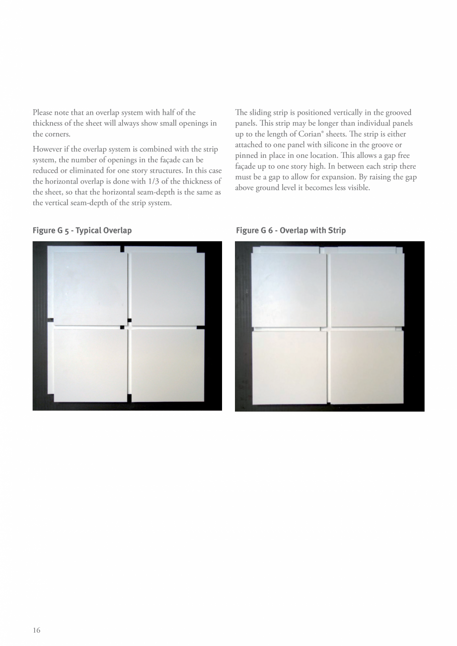 Pagina 18-Solutii pentru placarea fatadelor CORIAN® Exterior Cladding Corian Exterior Cladding Catalog,...