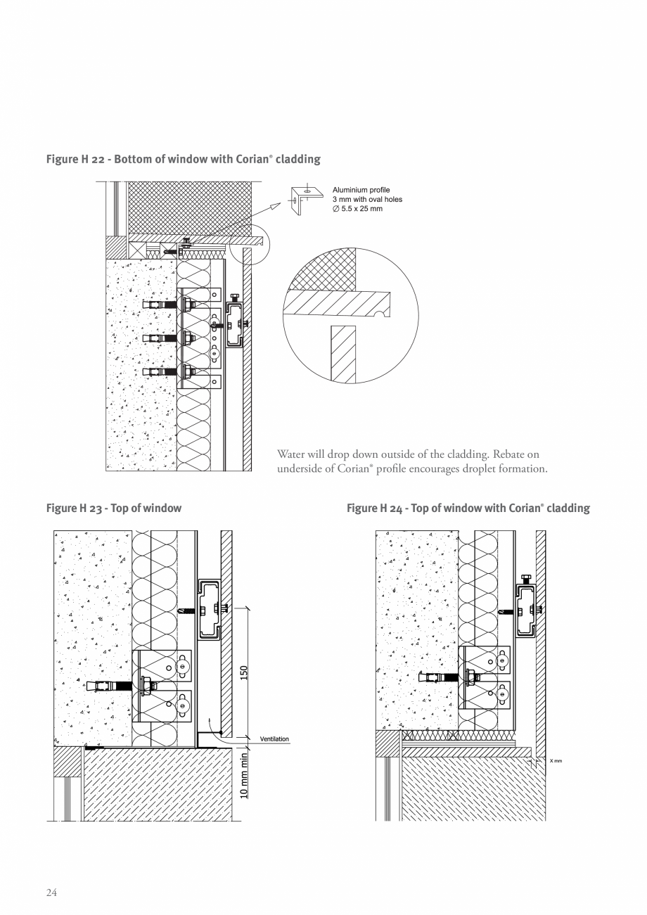 Pagina 26-Solutii pentru placarea fatadelor CORIAN® Exterior Cladding Corian Exterior Cladding Catalog,...
