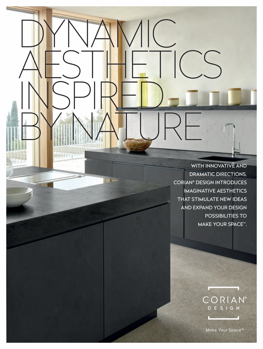 Pagina 1-Estetica dinamica inspirata de natura CORIAN® Solid Surface  CORIAN® Solid Surface Catalog, ...