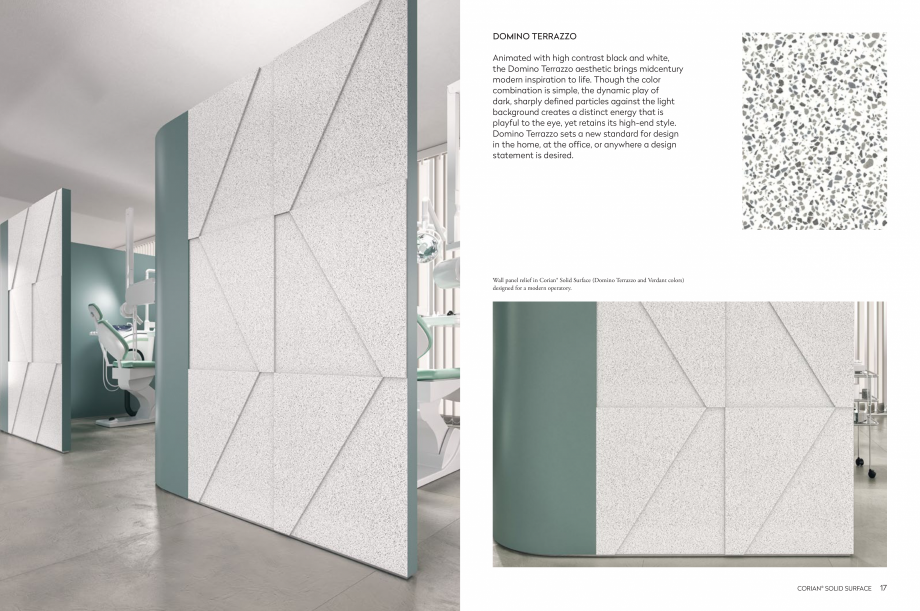 Pagina 10-Estetica dinamica inspirata de natura CORIAN® Solid Surface  CORIAN® Solid Surface Catalog, ...