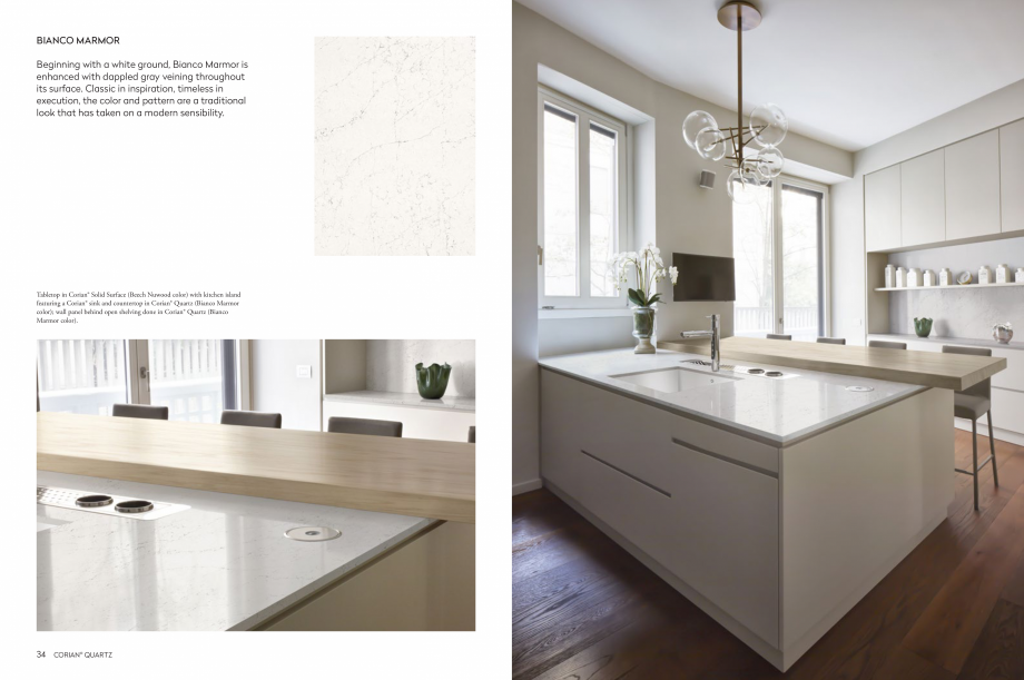 Pagina 19-Estetica dinamica inspirata de natura CORIAN® Solid Surface  CORIAN® Solid Surface Catalog, ...