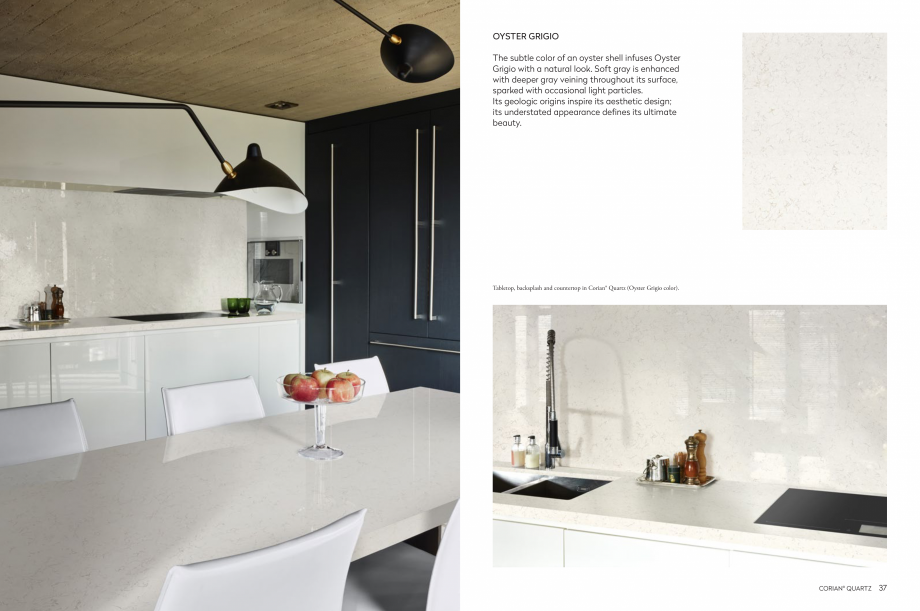 Pagina 20-Estetica dinamica inspirata de natura CORIAN® Solid Surface  CORIAN® Solid Surface Catalog, ...