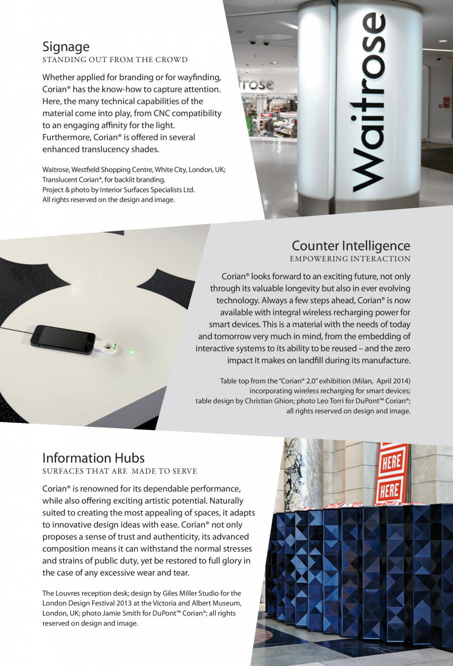 Pagina 5-Crearea unei ambiate unice cu placile minerale pentru interioare CORIAN® Solid Surface ...