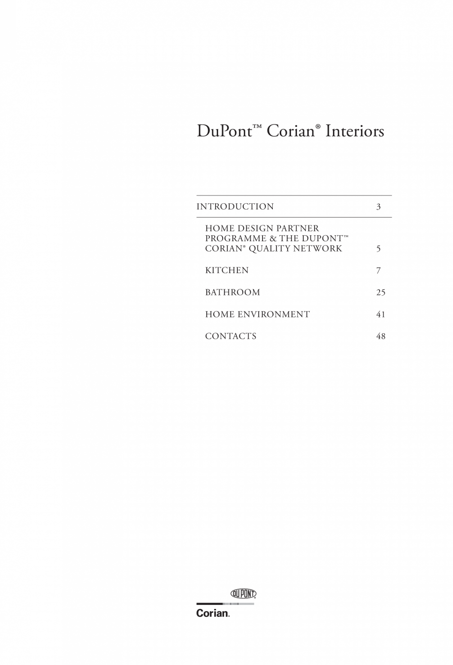 Pagina 2-Interioare realizate cu placi minerale CORIAN® Solid Surface  CORIAN® Solid Surface Catalog,...