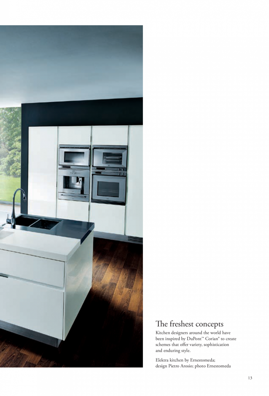 Pagina 14-Interioare realizate cu placi minerale CORIAN® Solid Surface  CORIAN® Solid Surface Catalog,...