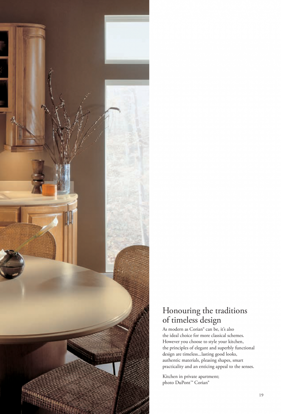 Pagina 20-Interioare realizate cu placi minerale CORIAN® Solid Surface  CORIAN® Solid Surface Catalog,...