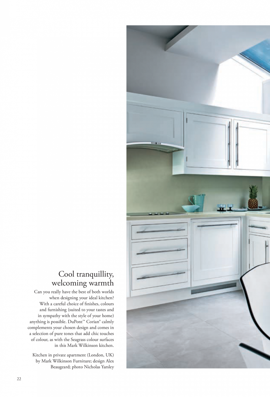 Pagina 23-Interioare realizate cu placi minerale CORIAN® Solid Surface  CORIAN® Solid Surface Catalog,...