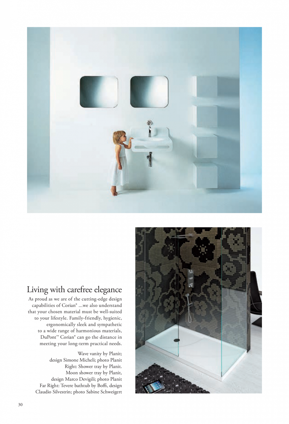 Pagina 31-Interioare realizate cu placi minerale CORIAN® Solid Surface  CORIAN® Solid Surface Catalog,...