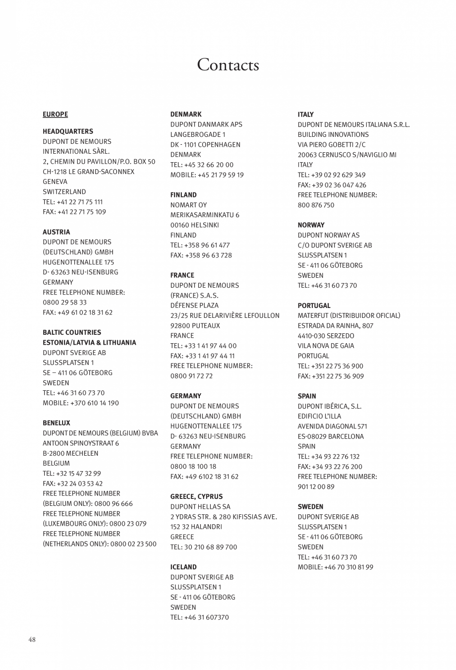 Pagina 49-Interioare realizate cu placi minerale CORIAN® Solid Surface  CORIAN® Solid Surface Catalog,...