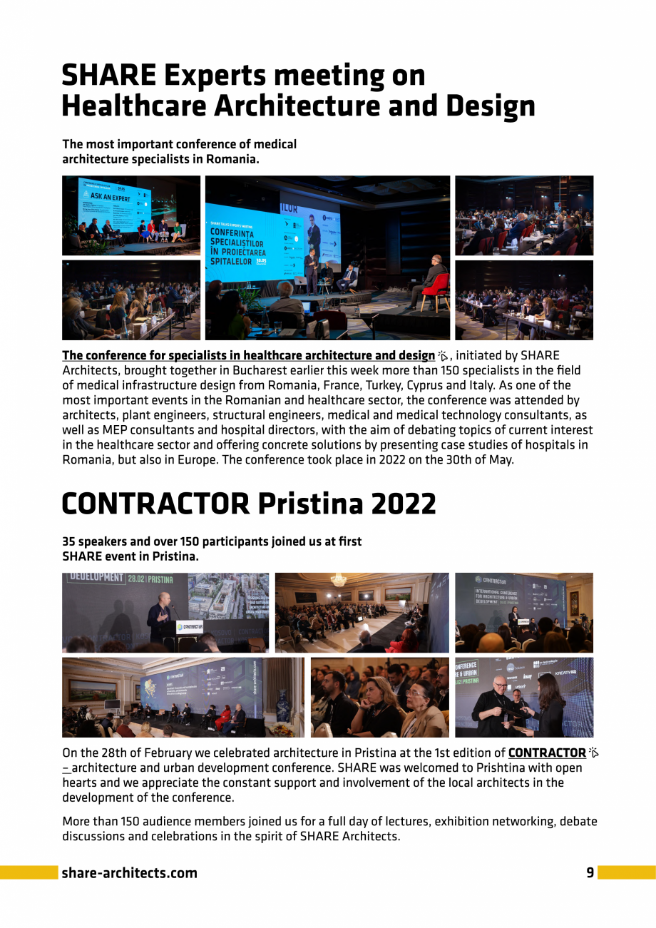 Pagina 9-SHARE Architects 2023 Brochure  Catalog, brosura Engleza 