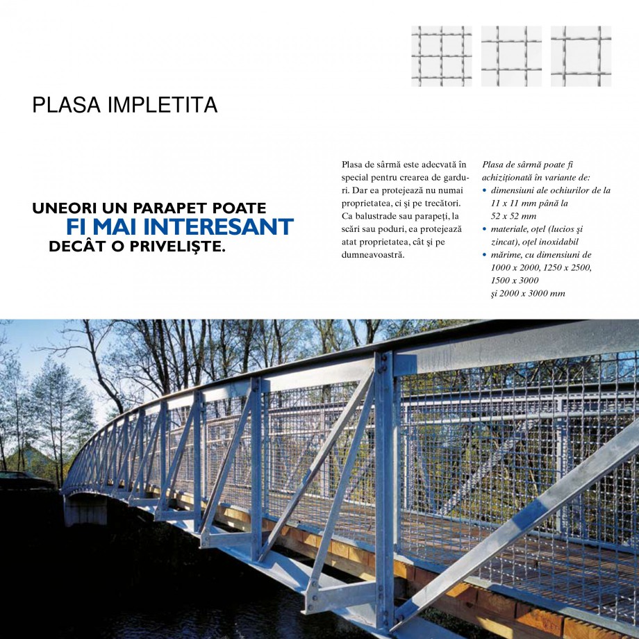 Pagina 4-Tabla perforata STANTOBANAT Matrix 5-35, EVH 8-50, Lilie 90-28, Nr.154, Arabica 20-24, Cross 15-30...