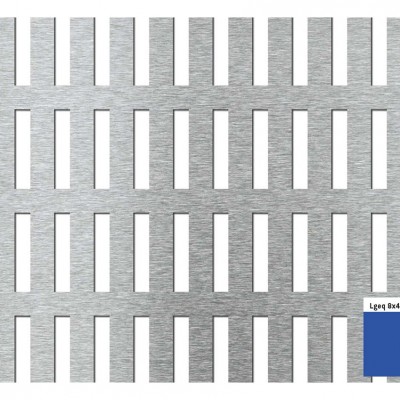STANTOBANAT Perforatii alungite Lgeq 8x20-40x52 - Tabla perforata, amprentata si expandata STANTOBANAT
