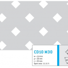 Perforatie decorativa CD10 M30 - Perforatii decorative