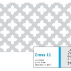 Perforatie decorativa Cross 11 - Perforatii decorative
