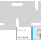 Perforatie decorativa EVH 8x32 - Perforatii decorative