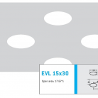 Perforatie decorativa EVL 15x30 - Perforatii decorative
