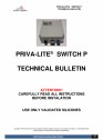Vitraj translucid  PRIVA-LITE Switch P V8.2