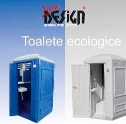 Toalete ecologice din poliester, vidanjabile, chesonate NEW DESIGN COMPOSITE