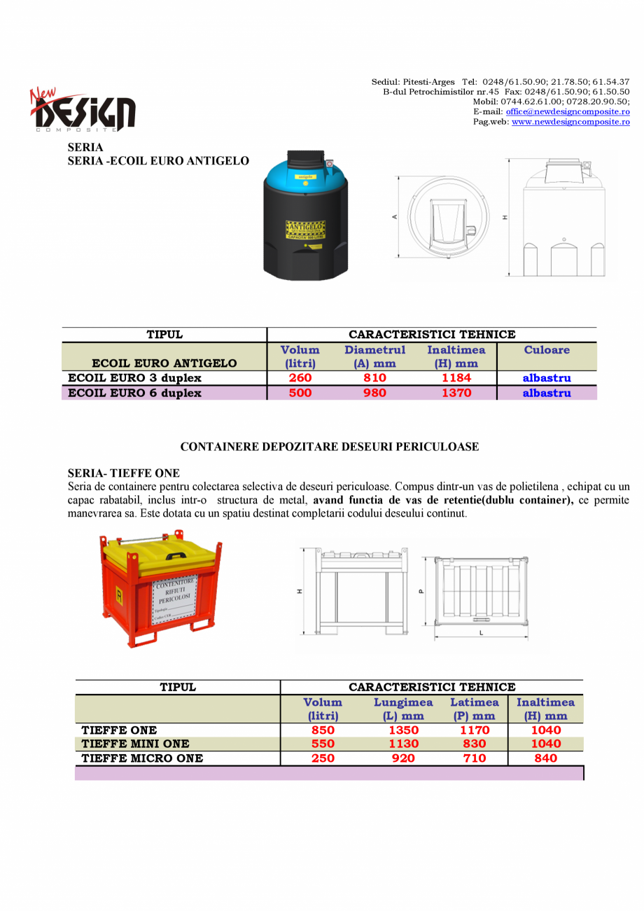 Pagina 3-Containere pentru deseuri periculoase si nepericuloase NEW DESIGN COMPOSITE SUPERFUSTO CC, ECOIL...