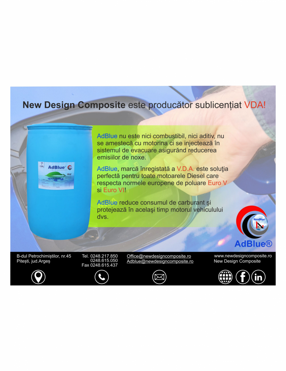 Pagina 1-Solutie lichida reducatoare de noxe pentru motoare Diesel -Butoi 220L NEW DESIGN COMPOSITE AdBlue...
