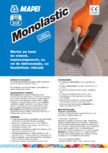 Mortar pe baza de ciment, monocomponent, cu rol de hidroizolație, cu flexibilitate ridicata MAPEI - MONOLASTIC
